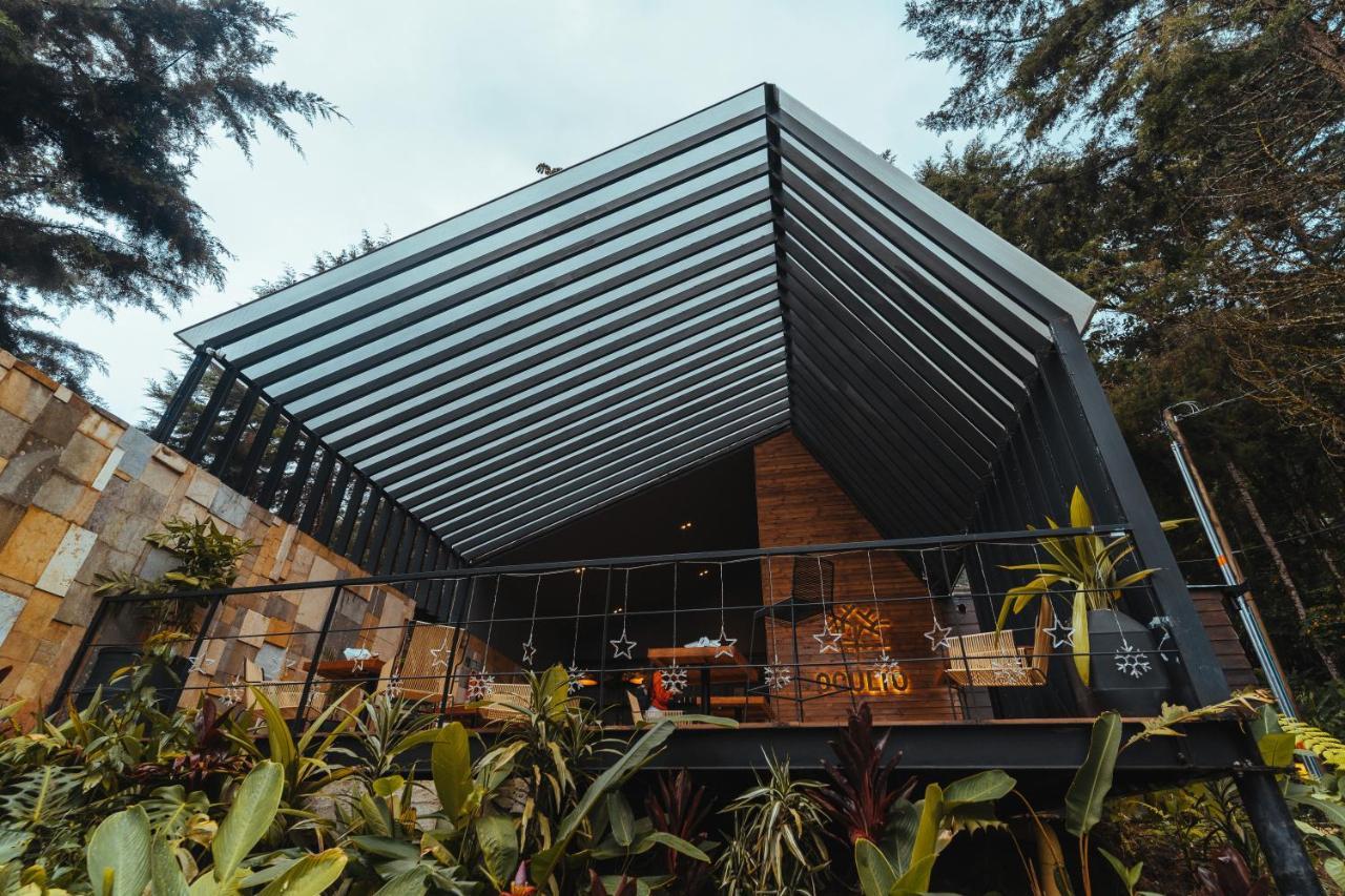 Oculto Refugio De Bosque Hotel Envigado Eksteriør billede